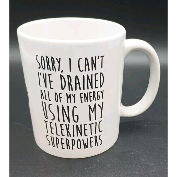 Stranger Things Mug Eleven Eggo Waffle I Drained My Telekinetic Superpowers - Picture 3 of 7